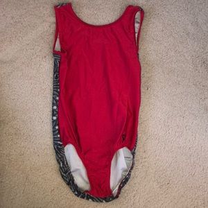 Plum practice wear AL leotard